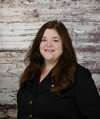 Professional Woman In Black Blazer Portrait
